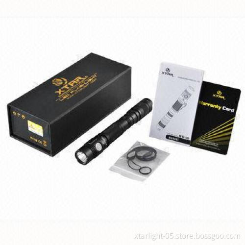 LED Flashlight, Wk40 Sirius AA2, 70M Maximum Range
